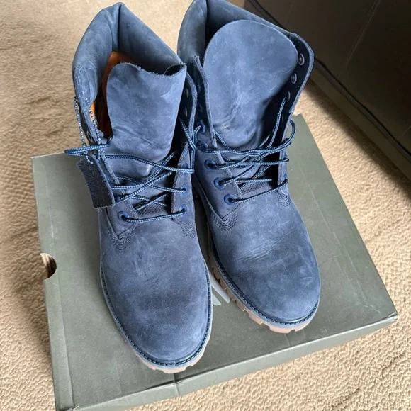 Timberland Men's Navy Boots